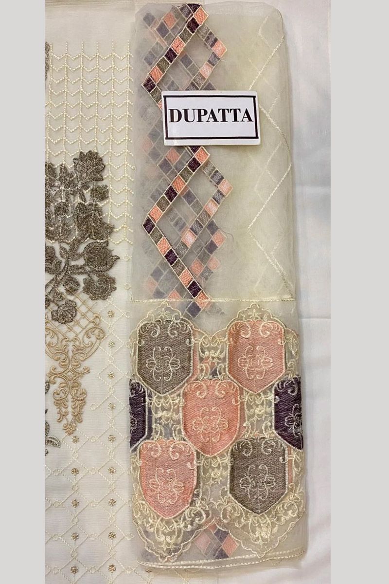 Ramsha Style — Mairaz Brown Salwar Kameez