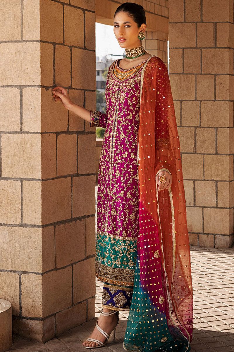 Mairaz Pink Three-Piece Suit