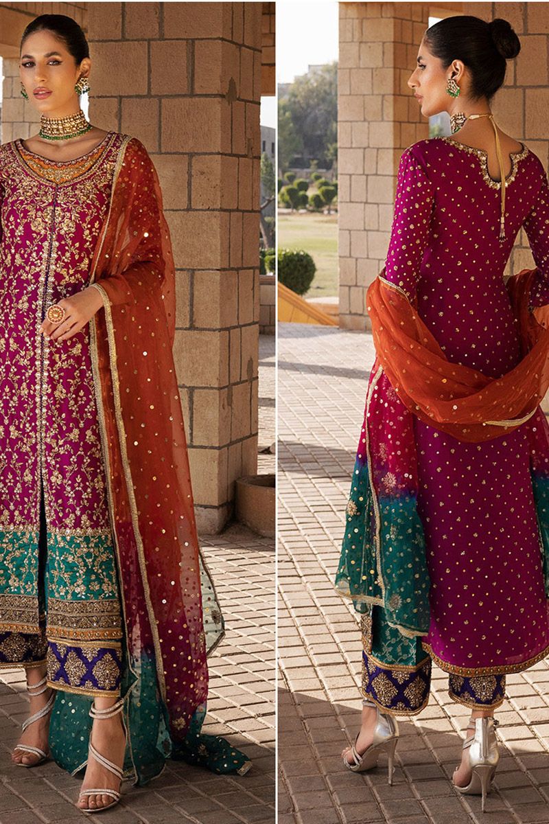 Mairaz Pink Three-Piece Suit