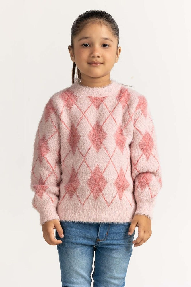 Peach Basic Sweater