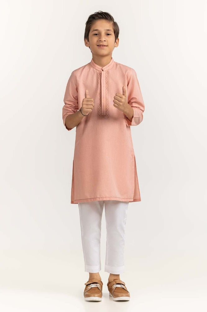 Peach Styling Kurta KR-KSTY24-007