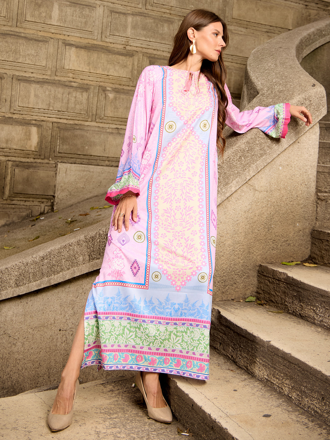 Maris - Printed Kaftan