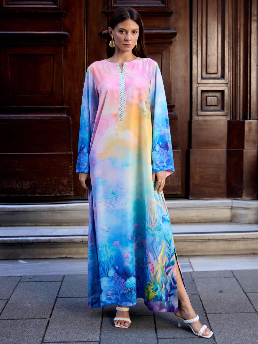Maren - Printed Kaftan