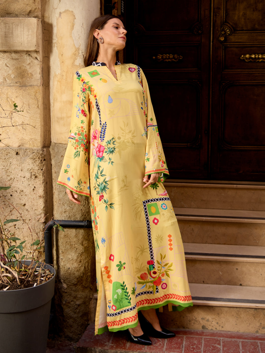 Noen - Printed Kaftan