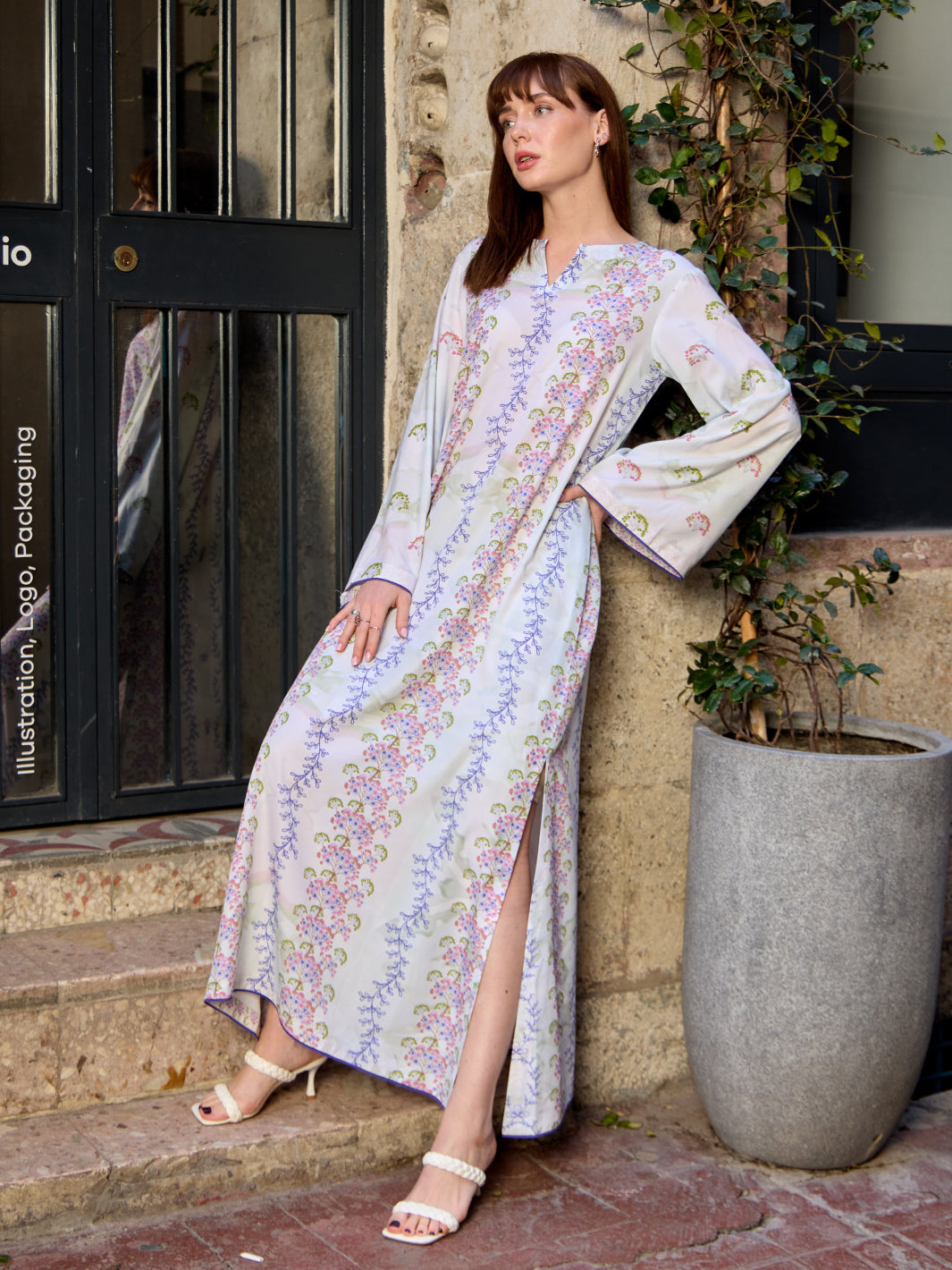 Faye - Printed Kaftan