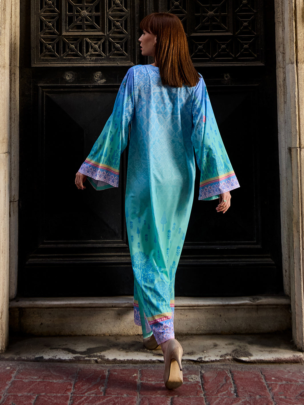 Viana - Printed Kaftan
