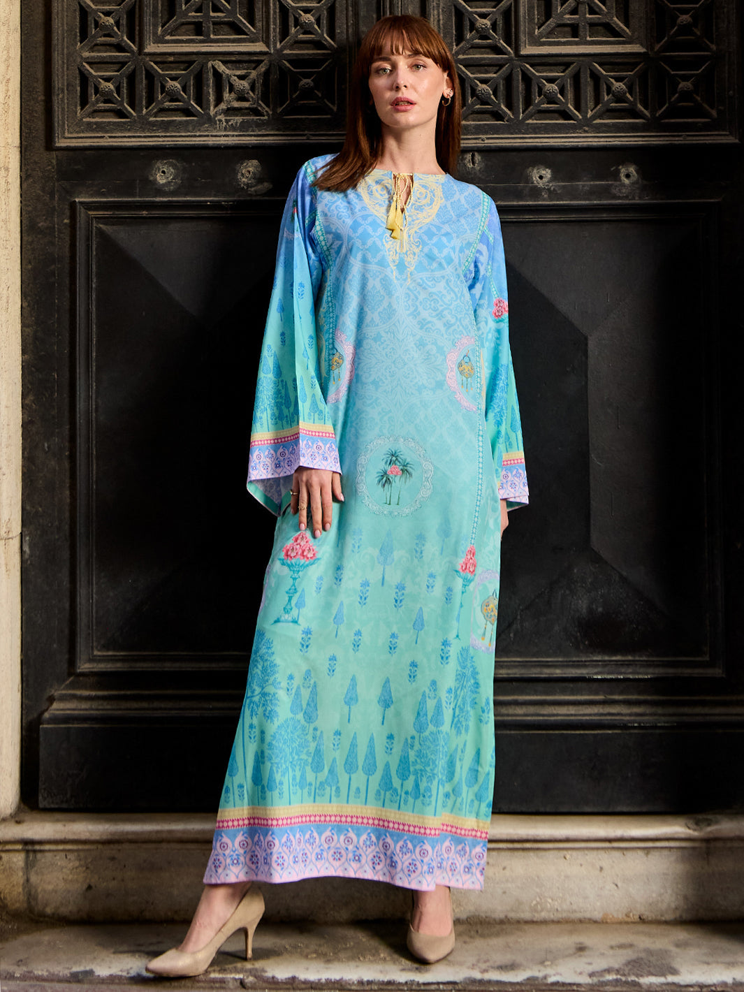 Viana - Printed Kaftan
