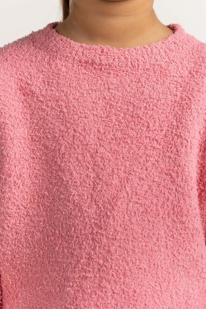 Pink Basic Sweater