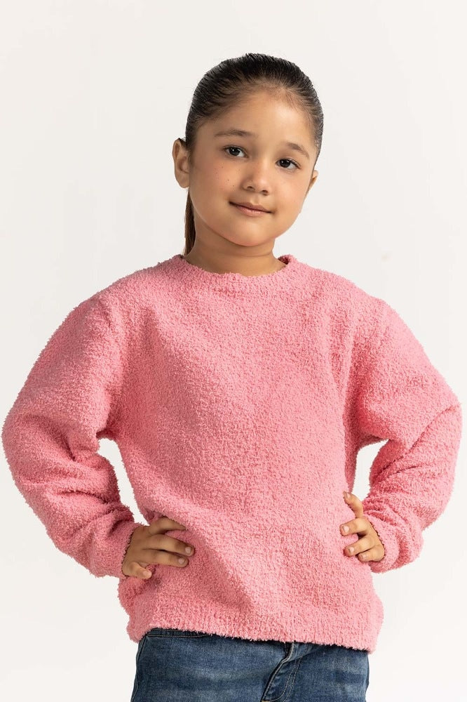 Pink Basic Sweater