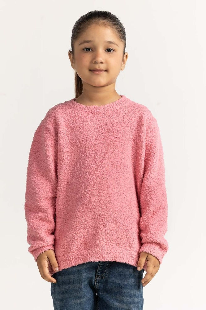 Pink Basic Sweater