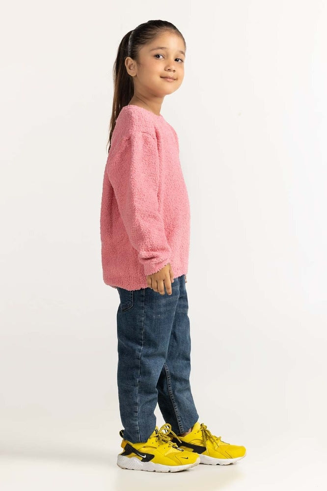 Pink Basic Sweater