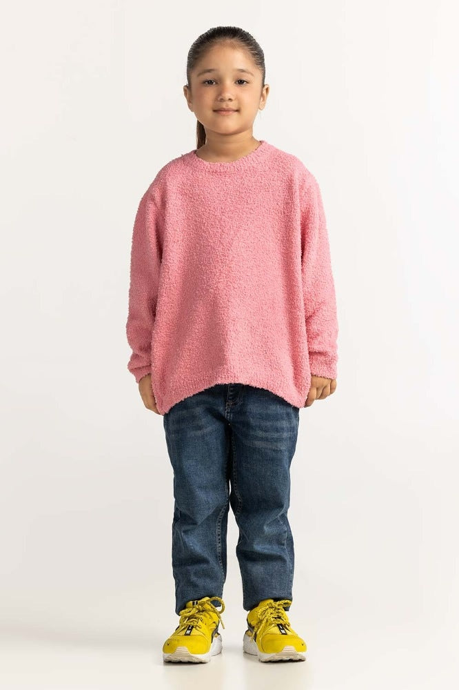Pink Basic Sweater