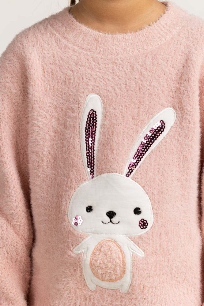 Pink Basic Sweater