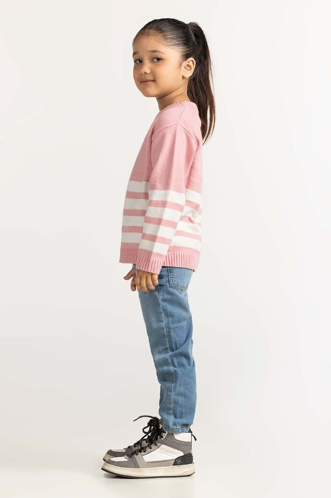 Pink Basic Sweater