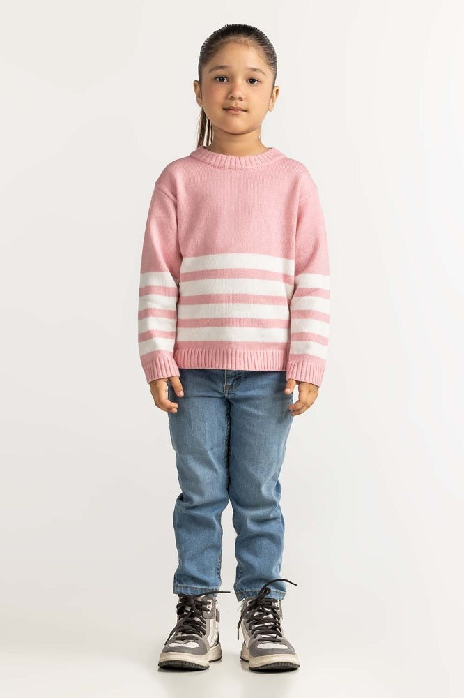 Pink Basic Sweater