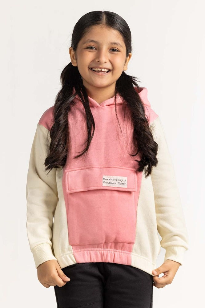 Pink Basic Sweatshirt