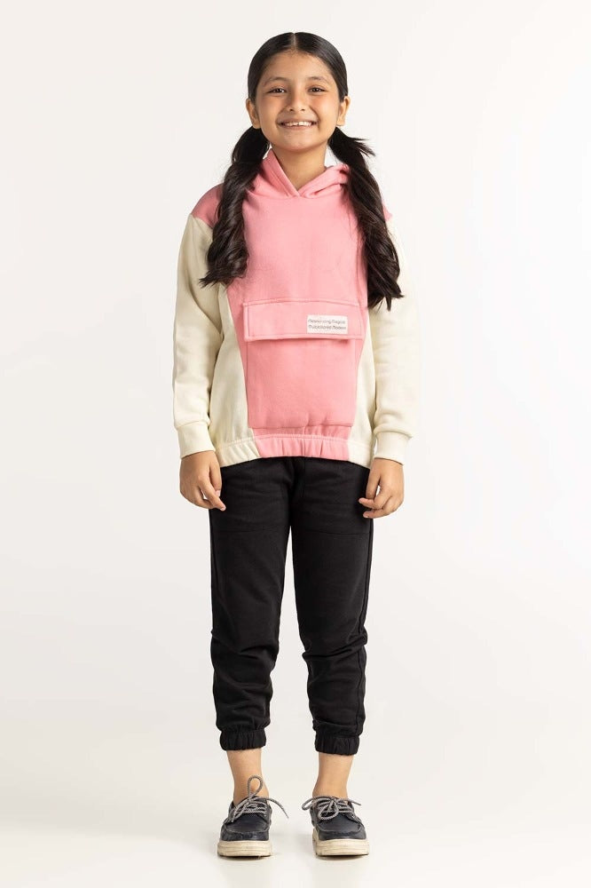 Pink Basic Sweatshirt