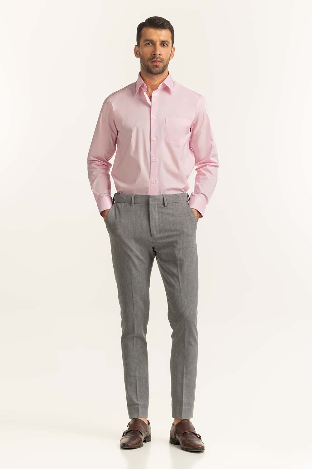 Pink Formal Shirt