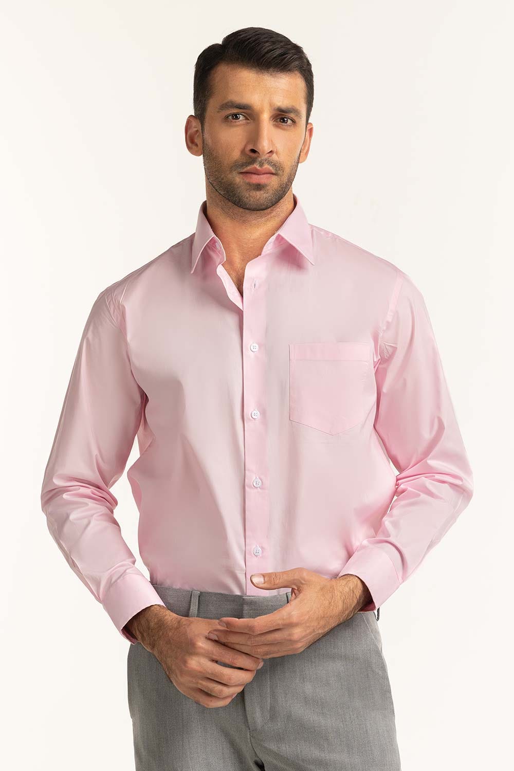 Pink Formal Shirt