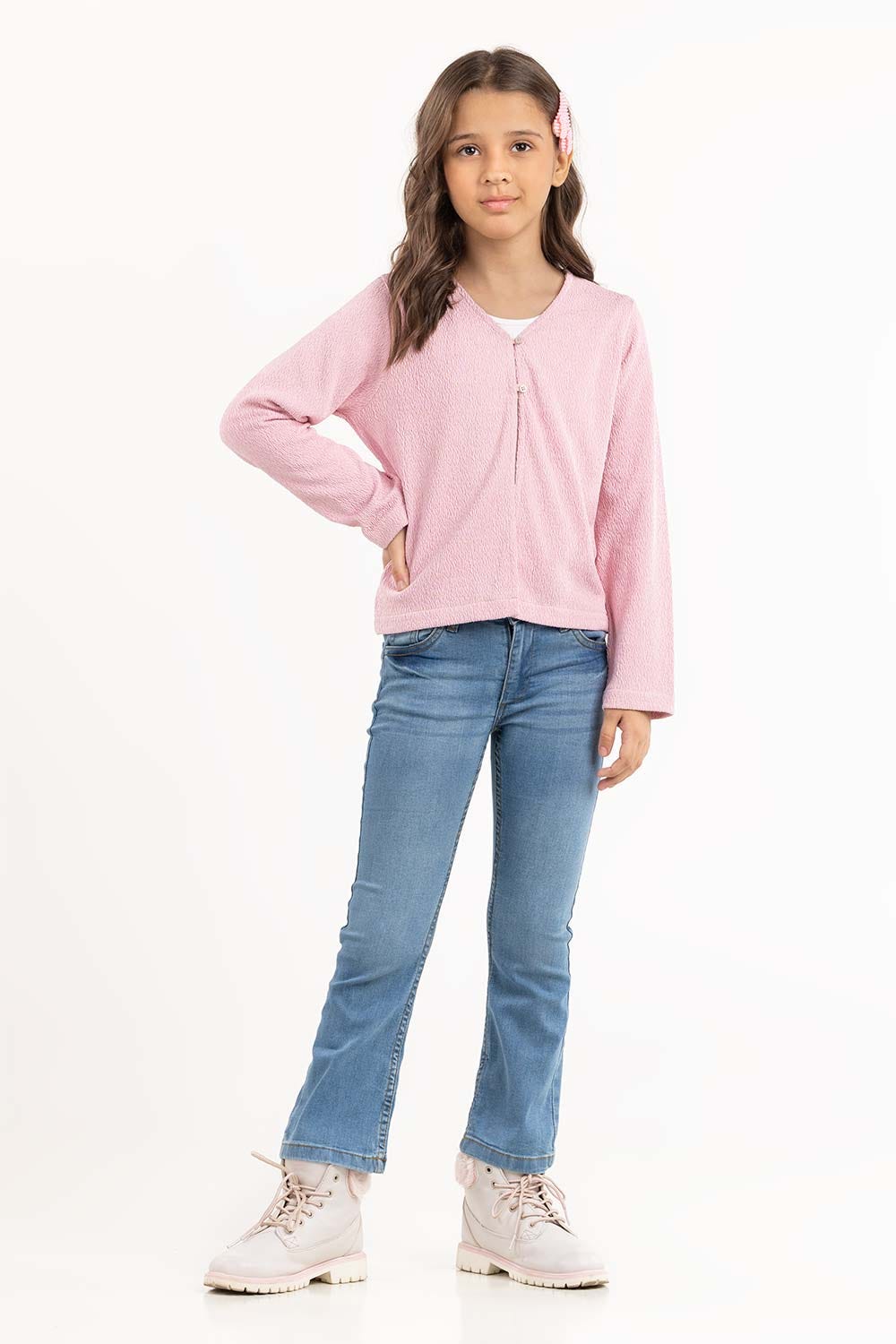 Girls Pink Top
