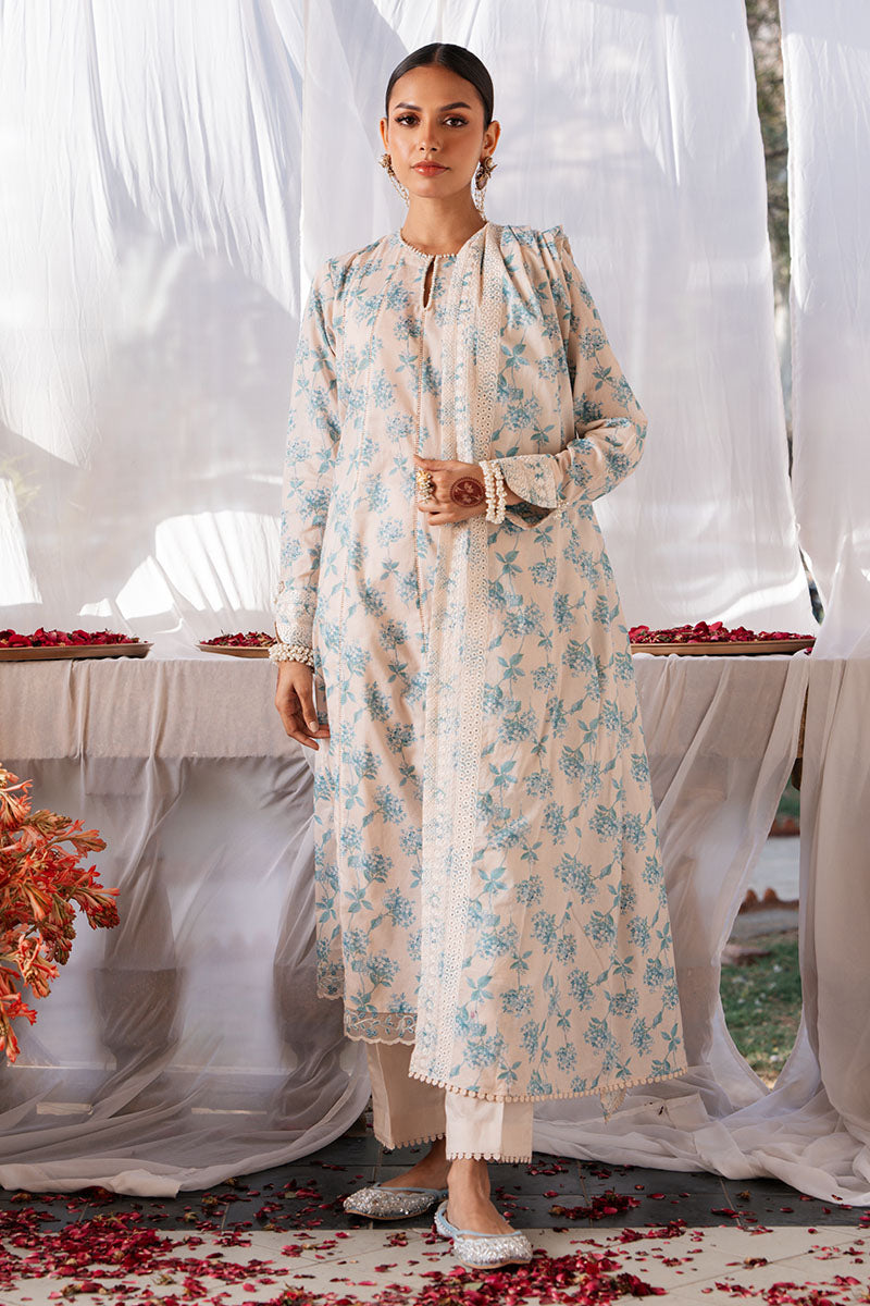 Dainty Royale-3 Pc Printed Lawn Suit