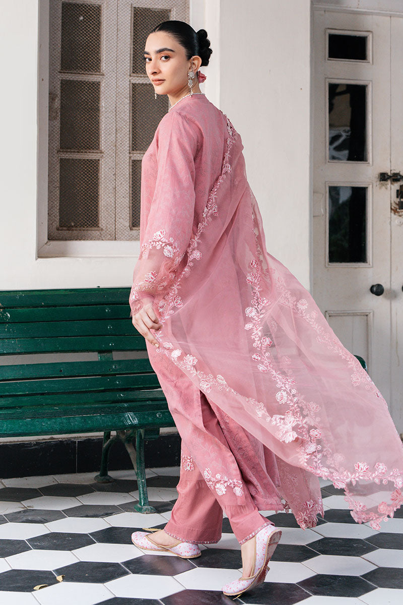 Rouge Tan-3 Pc Dyed Jacquard Suit