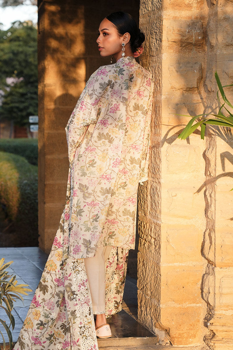 Lily Lux-3 Pc Printed Lawn Suit