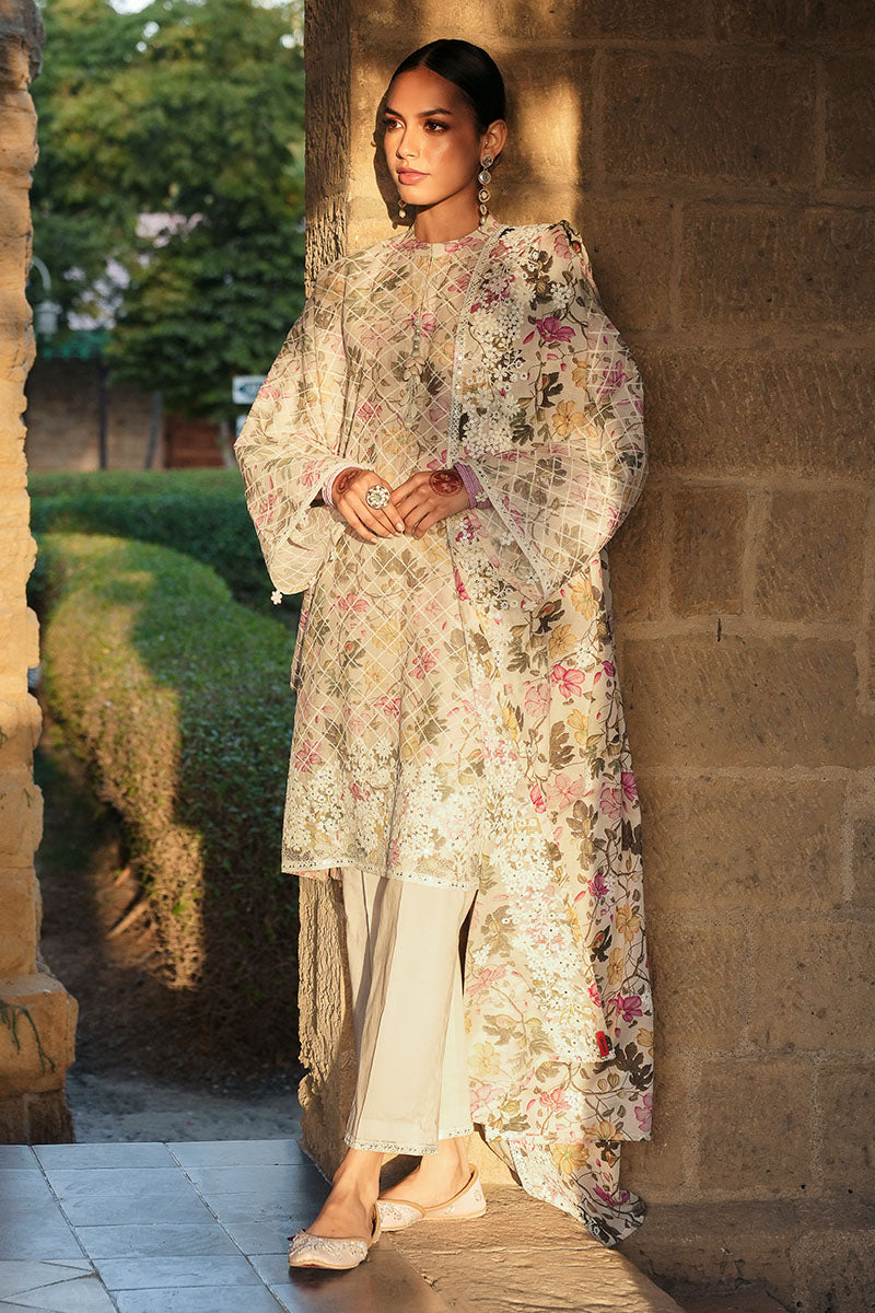 Lily Lux-3 Pc Printed Lawn Suit