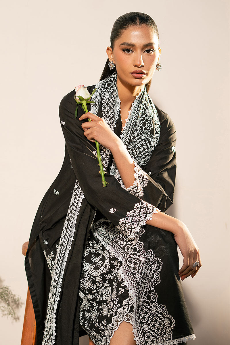 Raven Grace- 3Pc Embroidered Lawn Suit