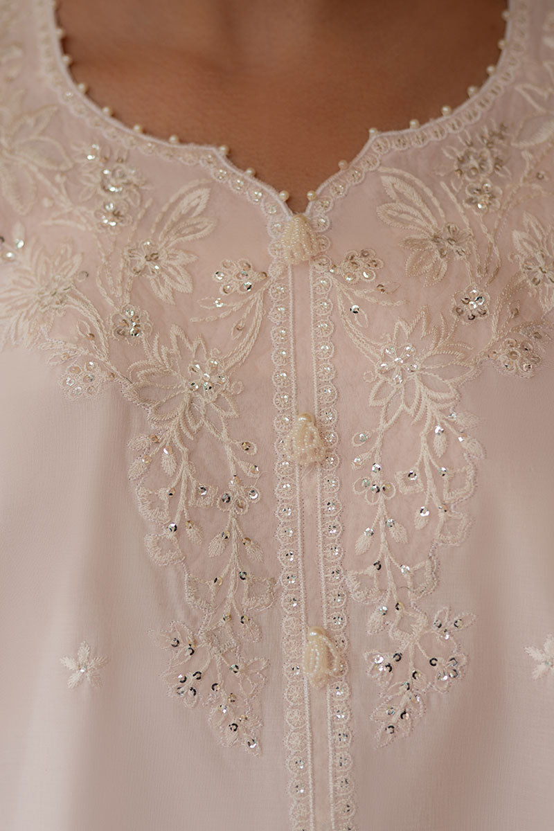CHERRY BLOSSOM- 3PC EMBROIDERED LAWN SUIT