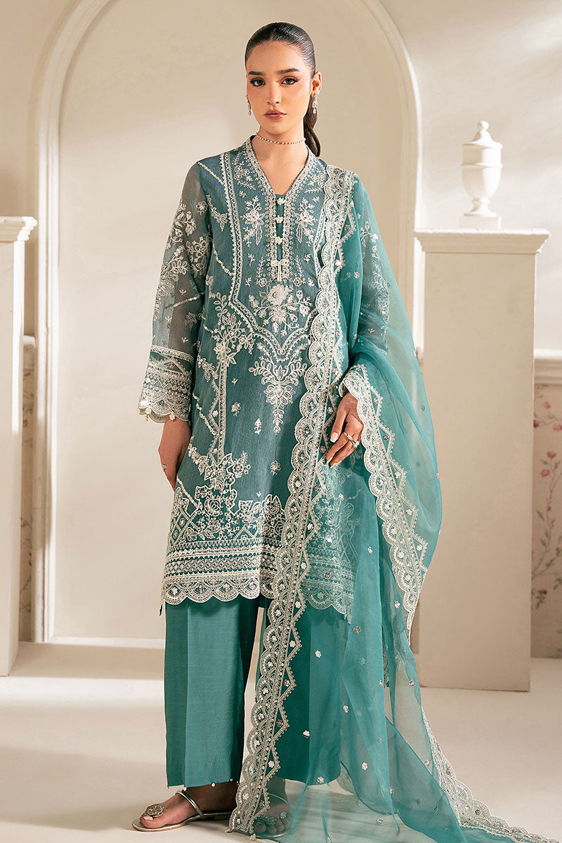 North Sea-4Pc (Shirt, Trouser ,Slip & Dupatta)