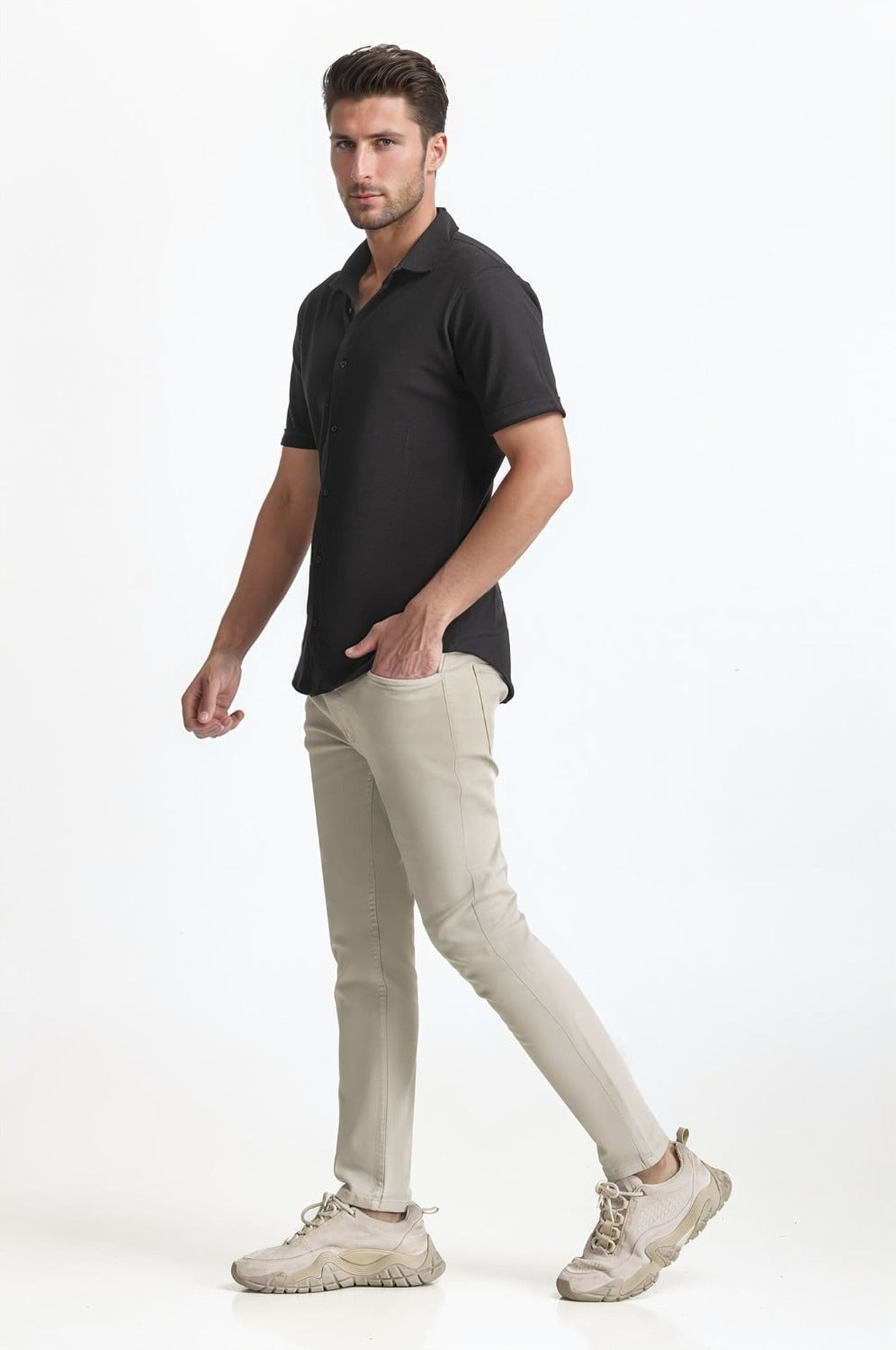 Polo Collar Shirt