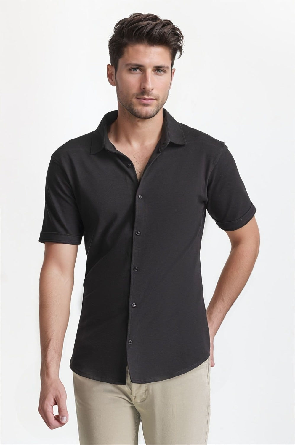 Polo Collar Shirt