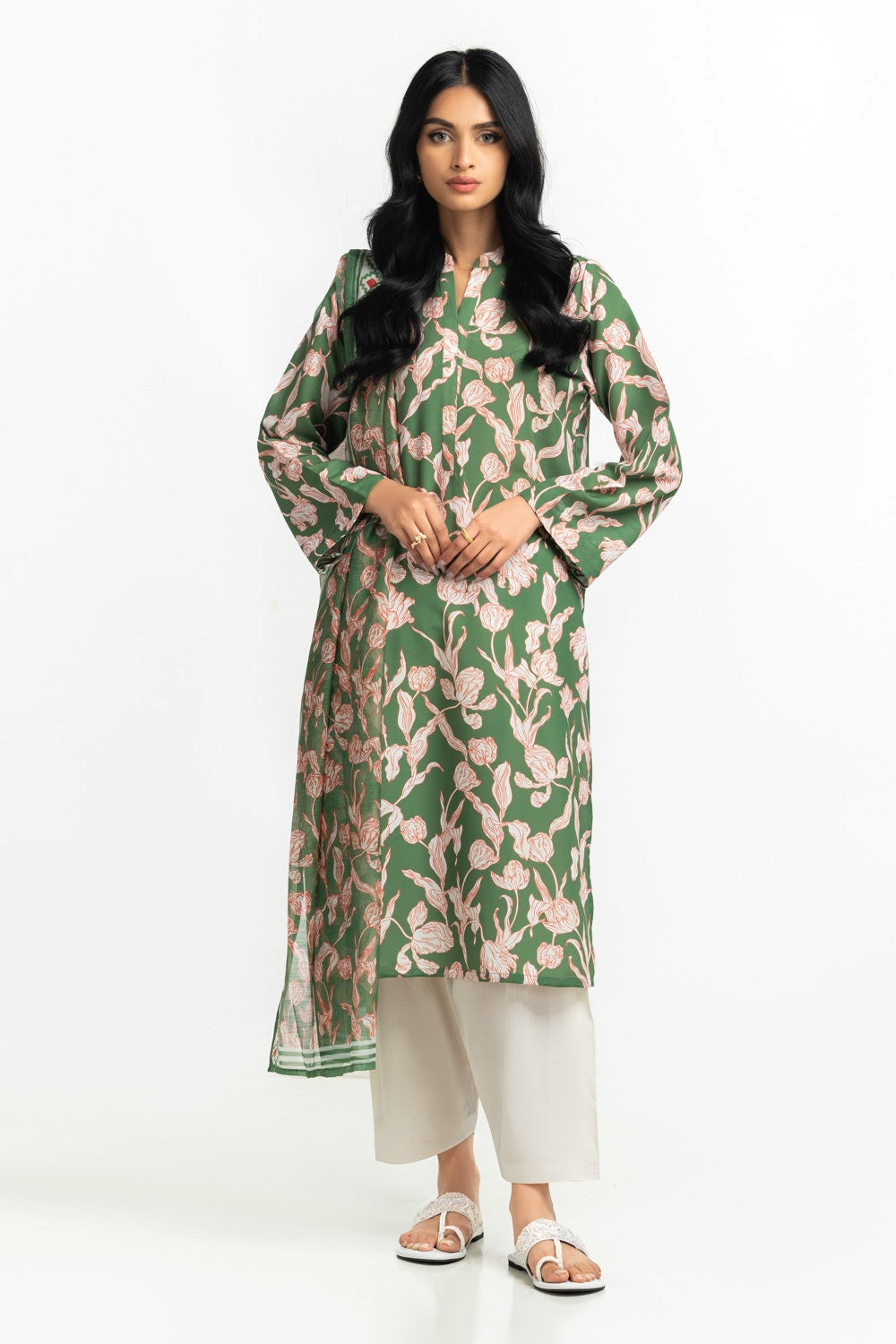 Poly Munar Printed Dupatta