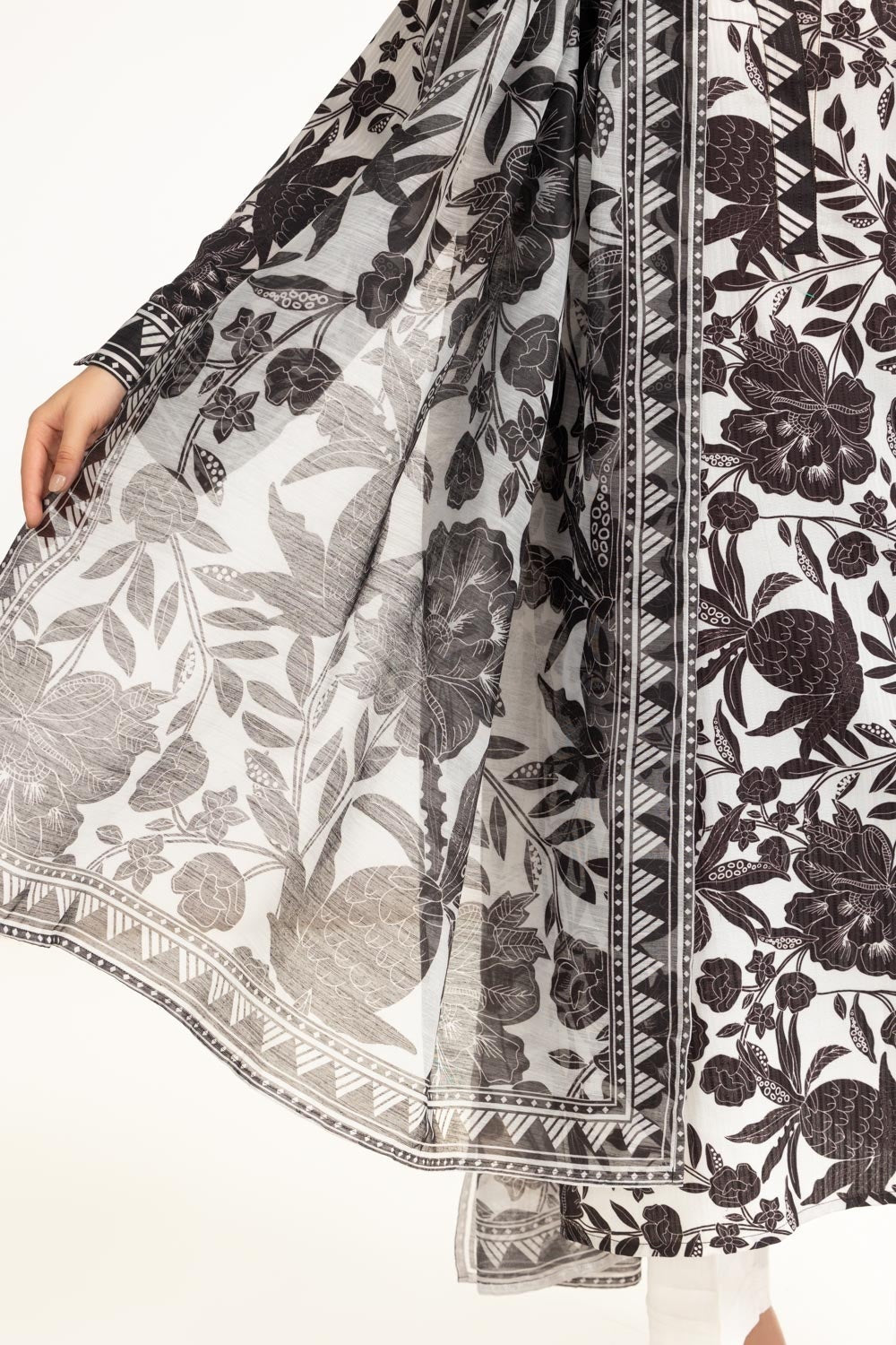 Poly Munar Printed Dupatta