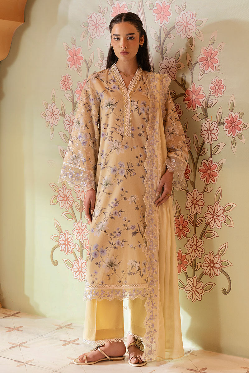 Olive Muse-3Pc Printed Lawn Suit