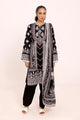 3 Piece Unstitched Embroidered Printed Lawn Suit