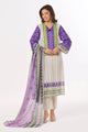 3 Piece Unstitched Printed Lawn Suit