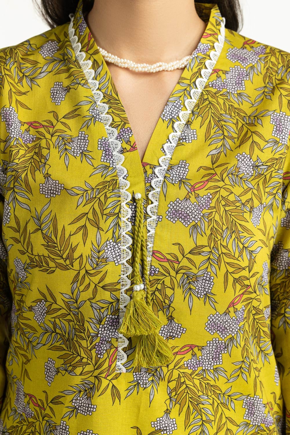 3 Piece Unstitched Printed Lawn Suit