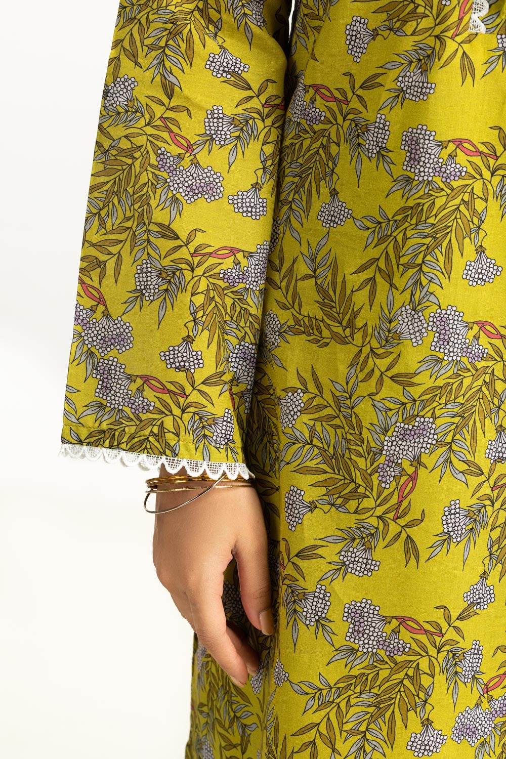 3 Piece Unstitched Printed Lawn Suit