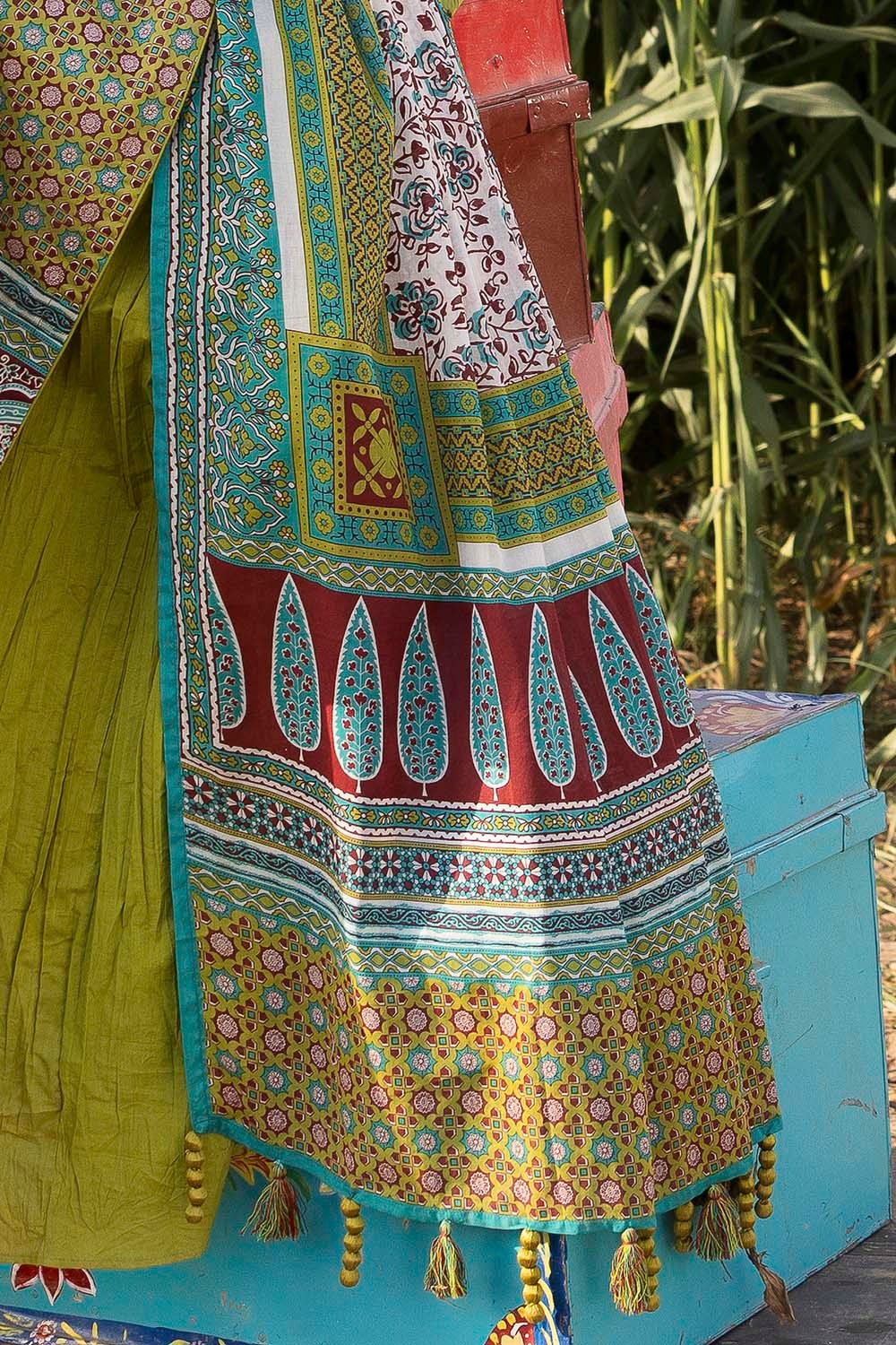 3 Piece Unstitched Embroidered Lawn Suit