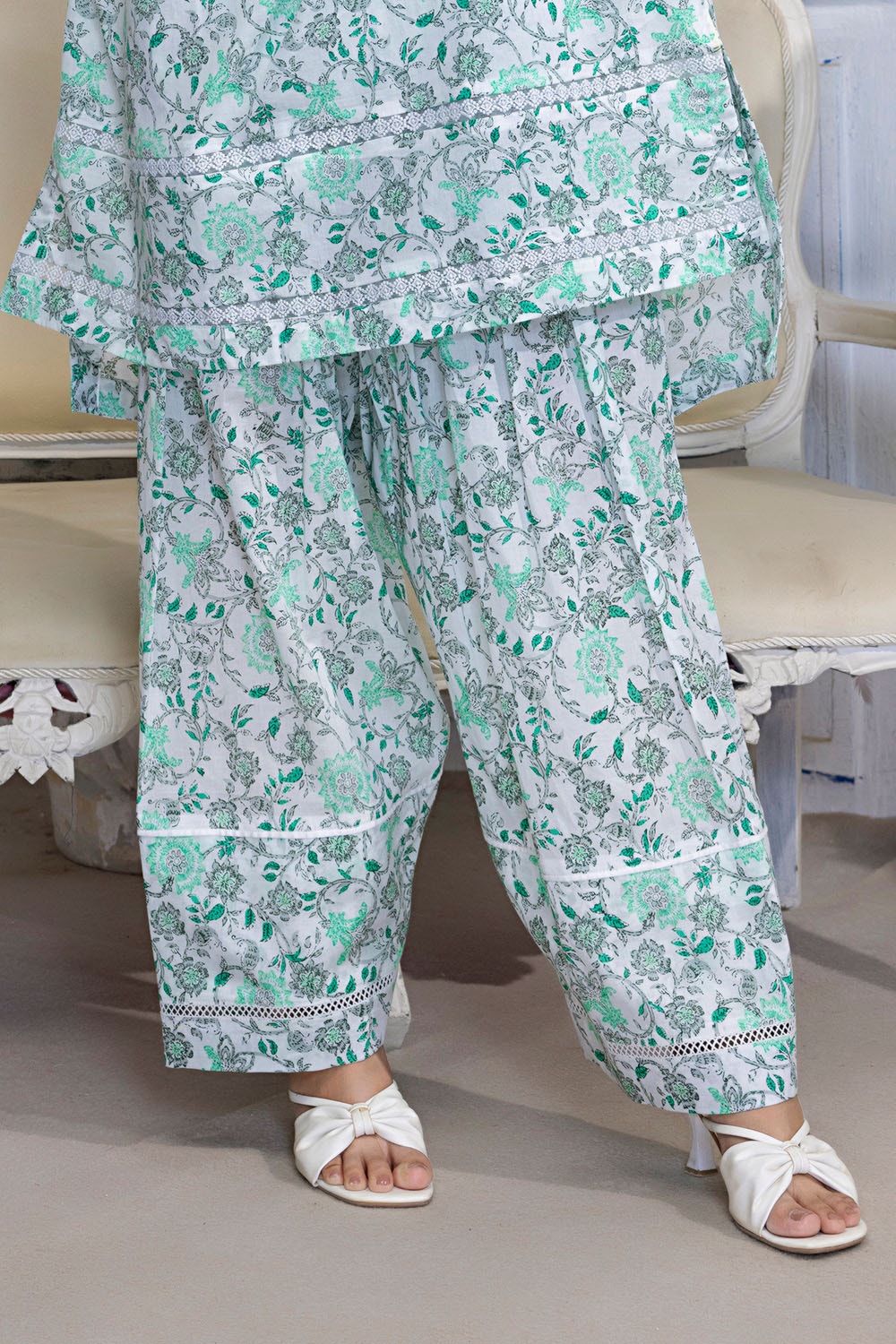 2 Piece Unstitched Printed Lawn Suit