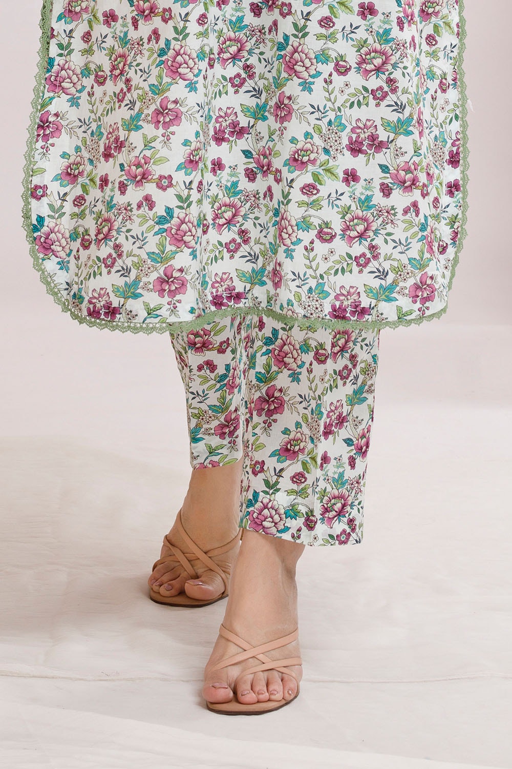 2 Piece Unstitched Printed Lawn Suit