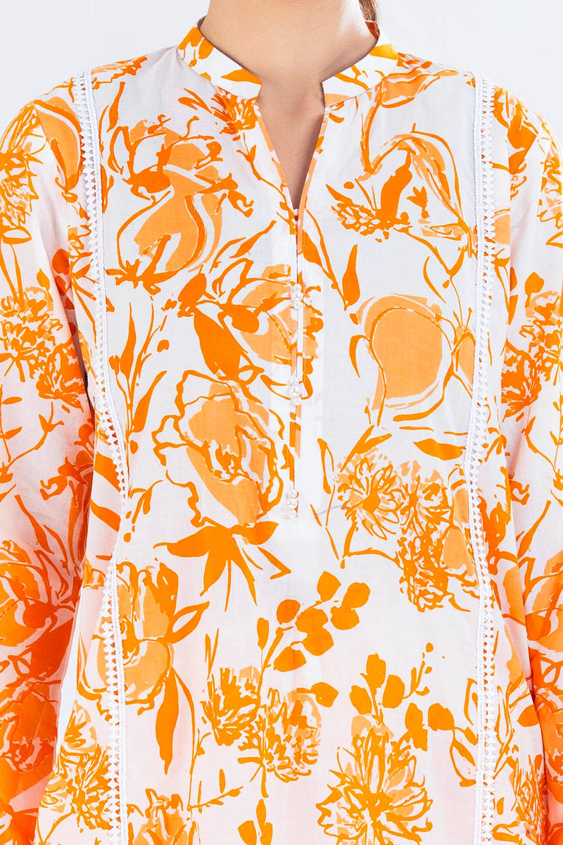 2 Piece Unstitched Printed Lawn Suit