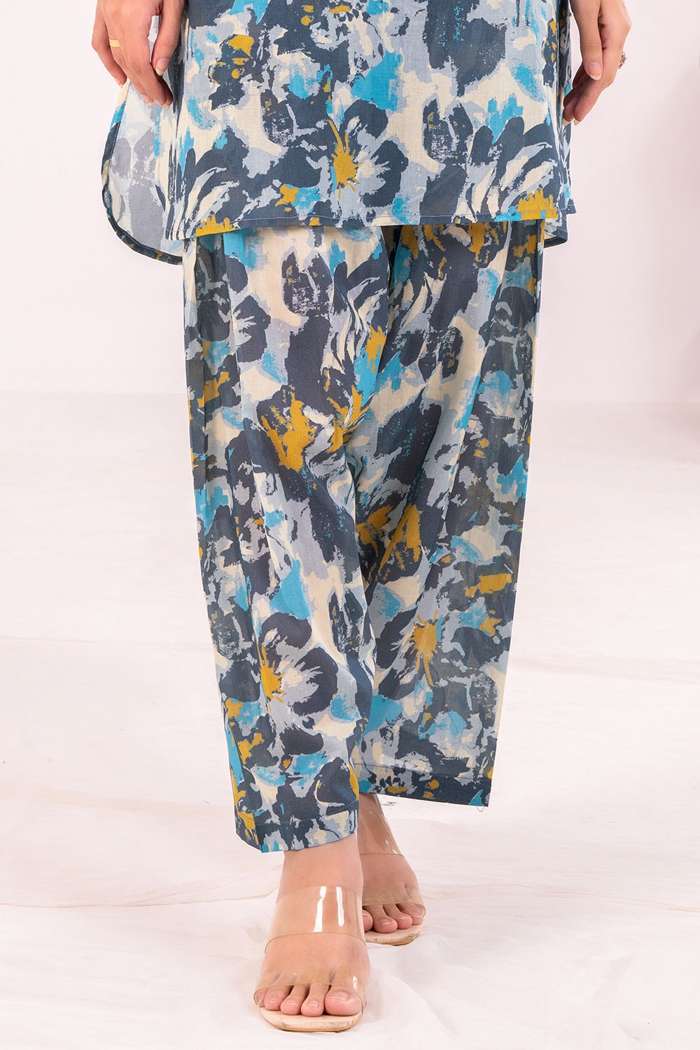 2 Piece Unstitched Printed Lawn Suit