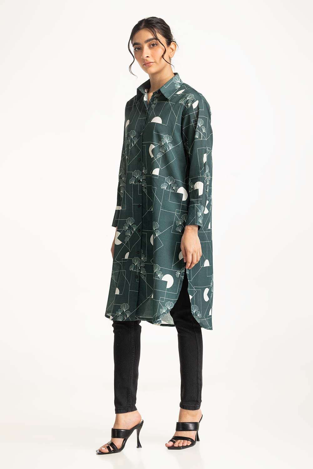 Printed Tunic Dress