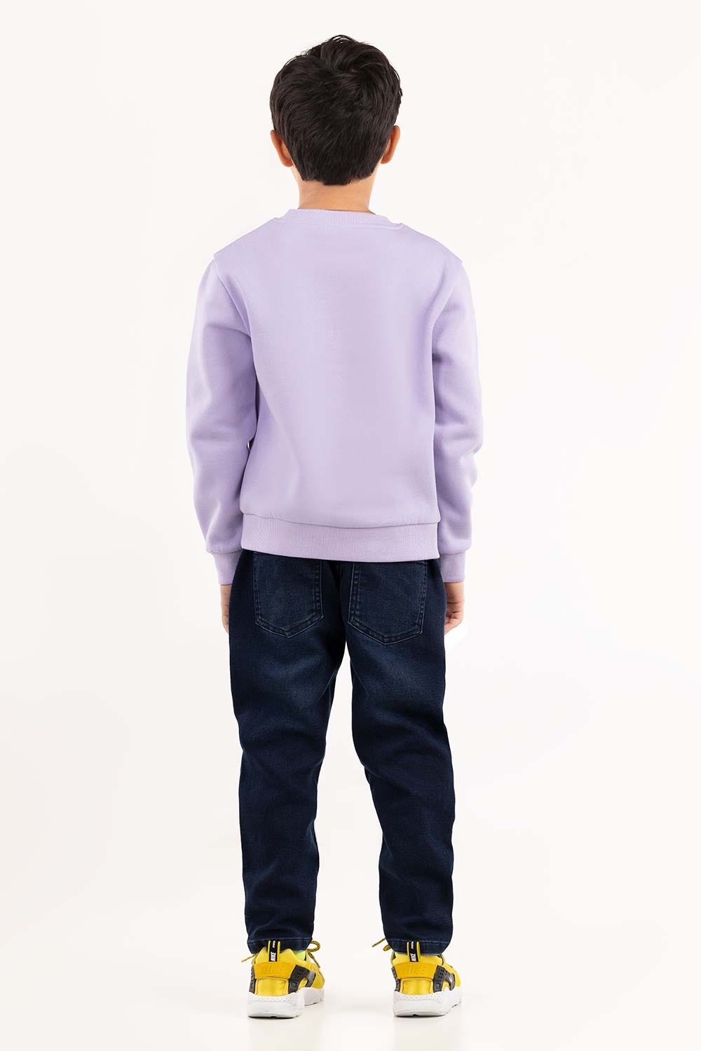 Toddler Boy Purple Sweatshirt