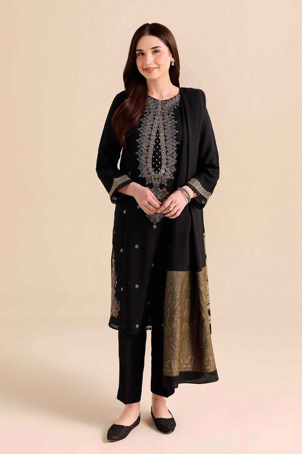 3 Piece - Embroidered Suit - PW25-472