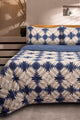 Quad Patch T-200 Bed Throw
