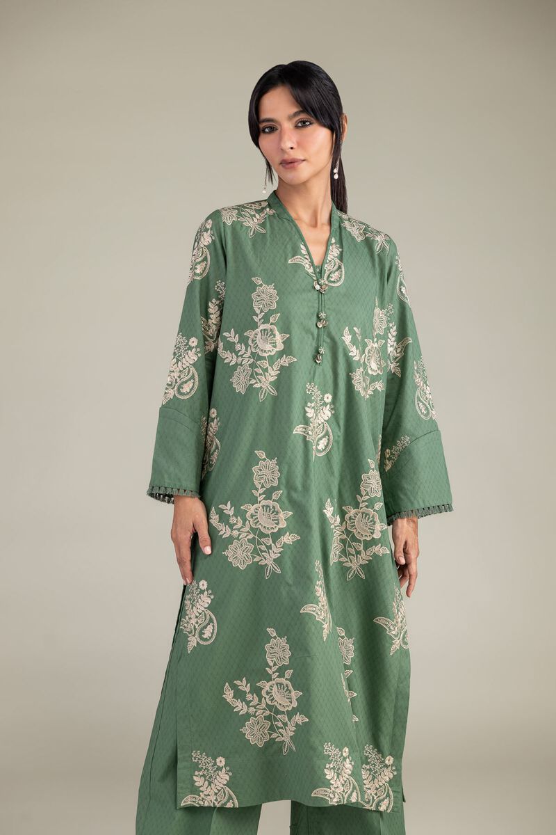 Floral Cotton Kurta